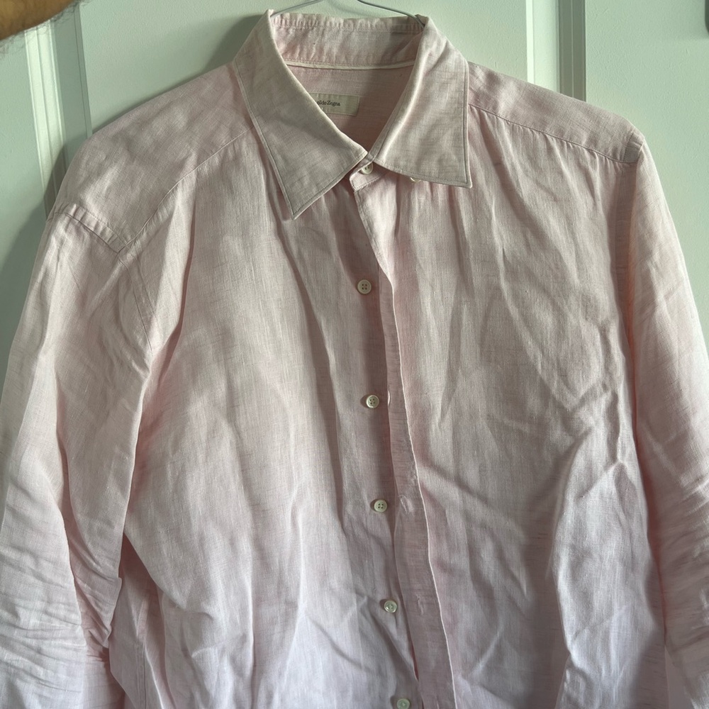 Zegna Men’s Button Down. Mens L
